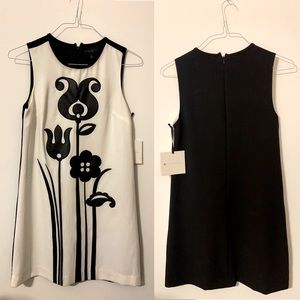 Victoria Beckham for Target Black White Dress